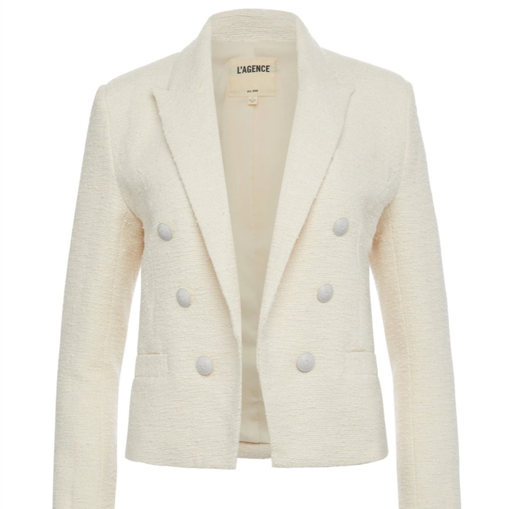 L’agence Brooke Blazer size 4 - cream
